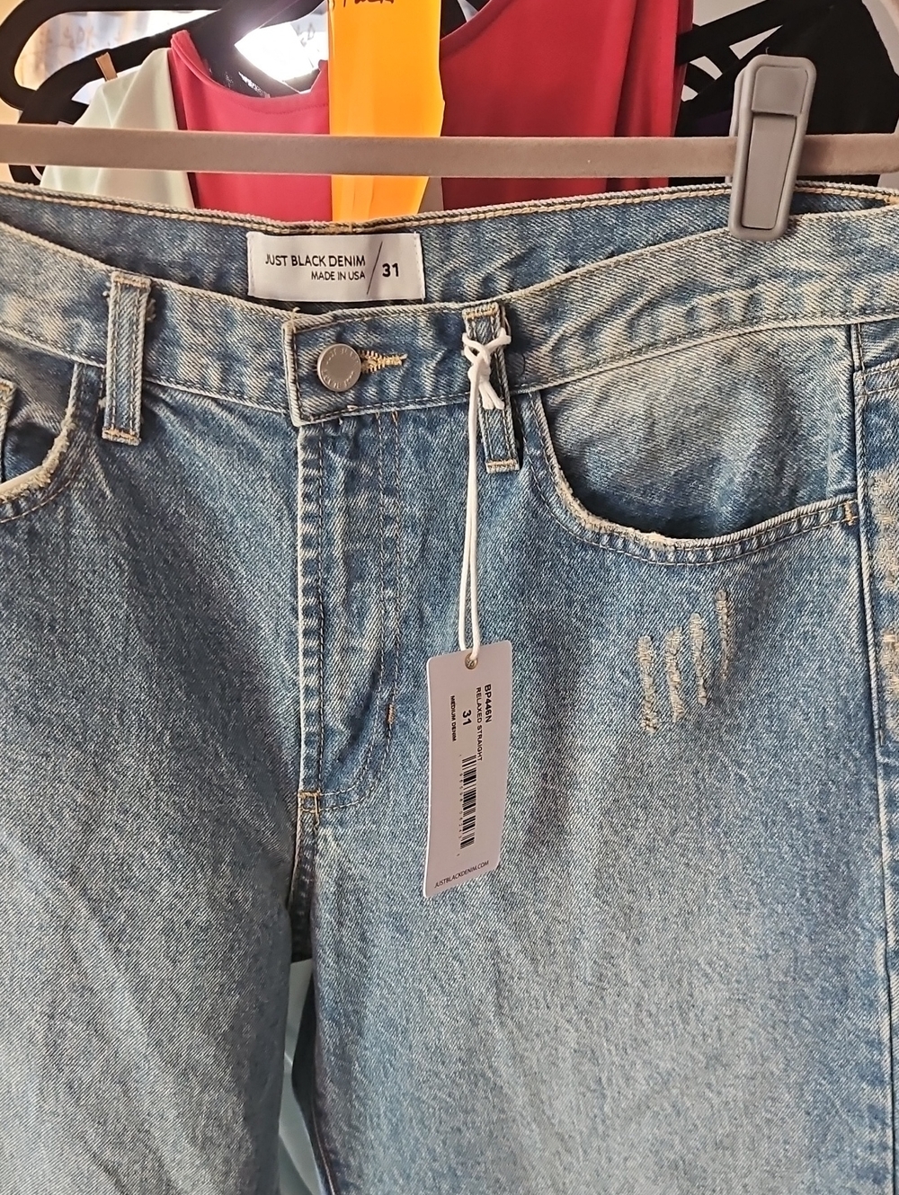 Just Black, Light Blue Relaxed Womens Jeans